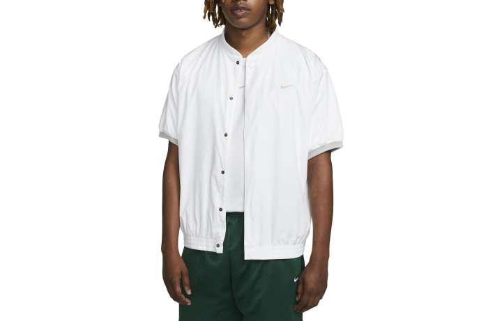 Nike Nike T Shirts Men's White V Neck Moderate Straight Fit