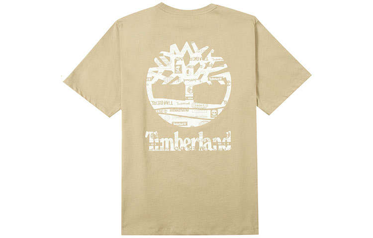 Timberland Drop Shoulder Sleeve T Shirt Unisex Liquorice Yellow