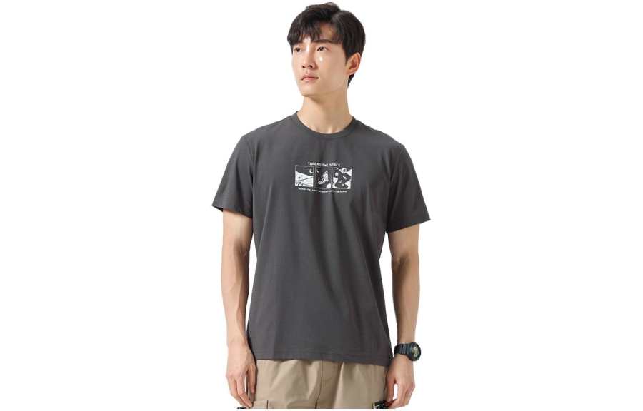 TOREAD T Shirts Men's Crew Neck Moderate Straight Fit