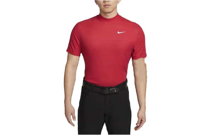 Nike Nike T Shirts Men's Red Crew Neck Moderate Straight Fit