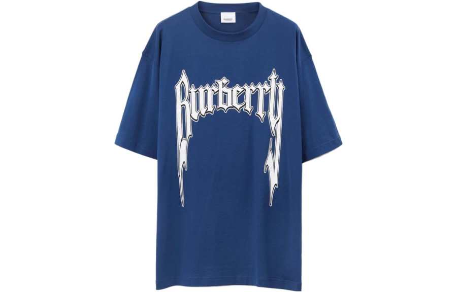 Burberry SS23 T Shirt Men's Dark Marine Blue