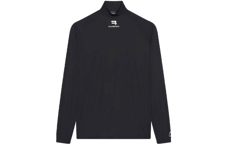 Balenciaga logo-print long-sleeve T-shirt
