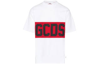 GCDS Band Logo Print T-Shirt