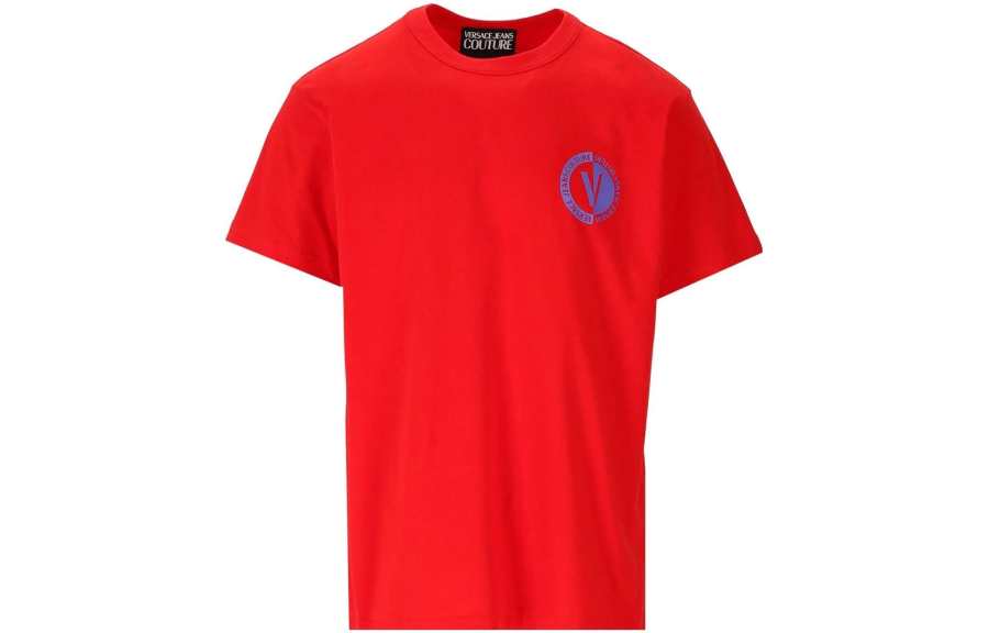 VERSACE JEANS COUTURE SS23 T Shirt Men's Red