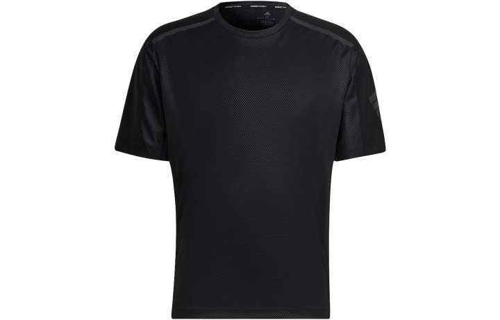 Adidas Adidas T Shirts Men's Black Crew Neck Moderate Straight Fit