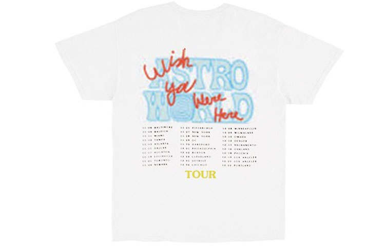 Travis Scott Travis Scott T Shirt Unisex White