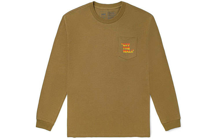 Vans T Shirt Unisex Earth Yellow