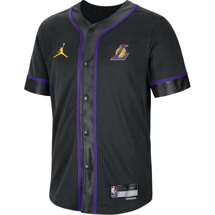 Nike Jordan Nba Los Angeles Lakers Statement Edition Dri Fit Top