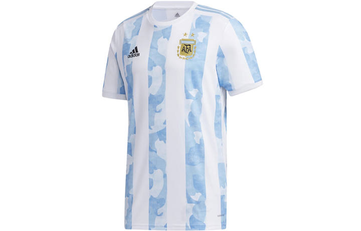 Adidas Adidas Set-in Sleeve T-Shirt Men's Blue