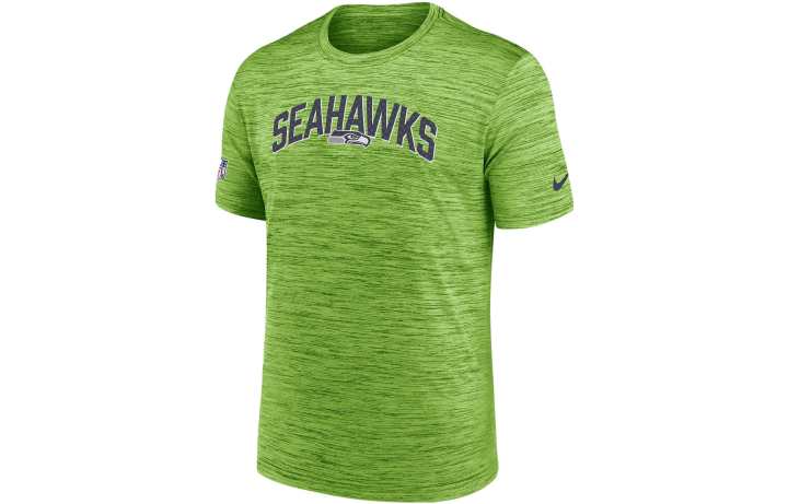 Nike Nike T Shirts Men's Green Crew Neck Moderate Straight Fit