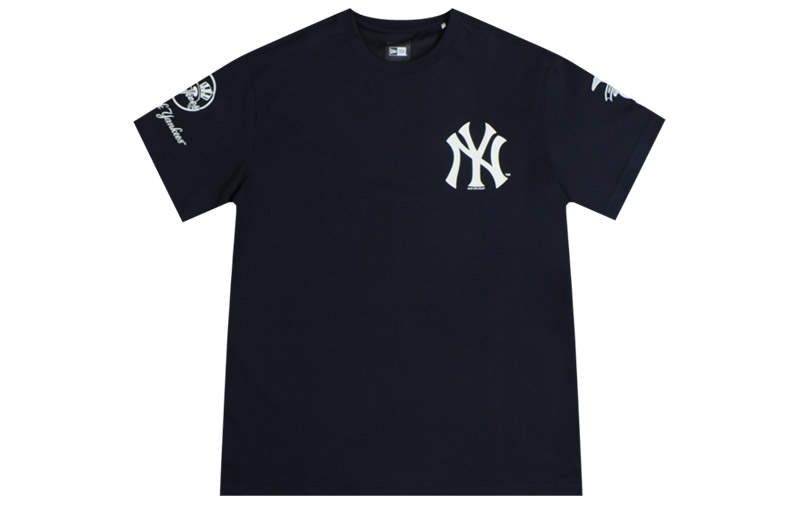 New Era T Shirt Unisex Navy Blue