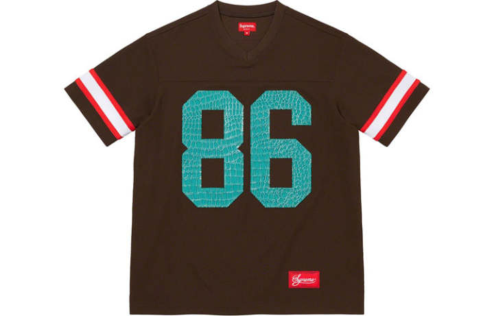 Supreme Supreme Faux Croc Football Jersey