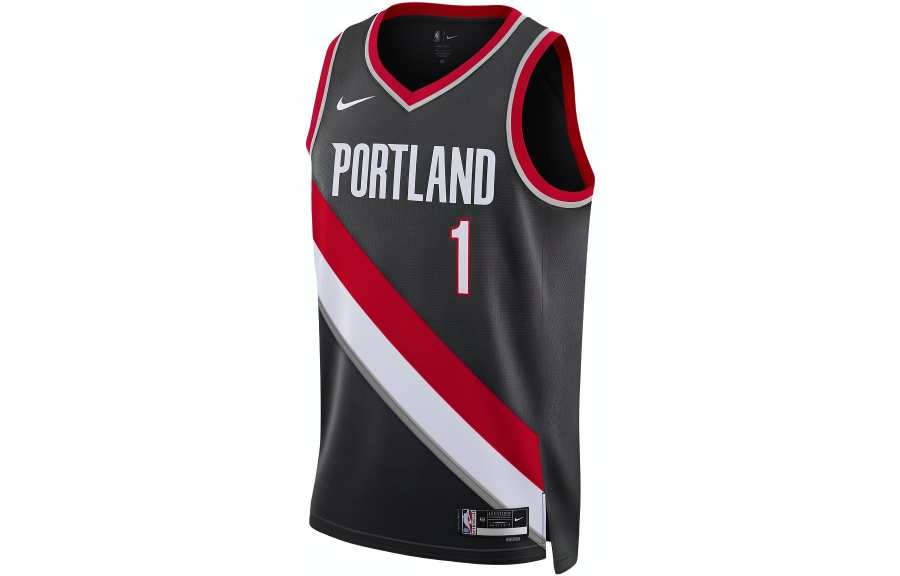 Nike Nike Anfernee Simmons Portland Trailblazers 2024/25 Icon Edition Big Kids' Nike Nba Swingman Jersey