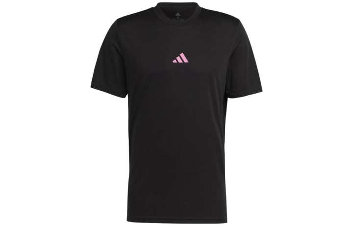 Adidas Adidas T Shirts Unisex Black Crew Neck Moderate Straight Fit