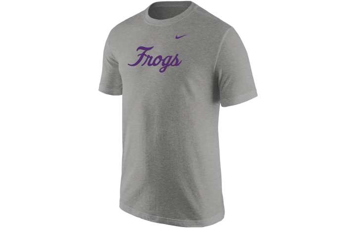 Nike Nike T Shirts Men's Dark Gray Crew Neck Thin Straight Fit