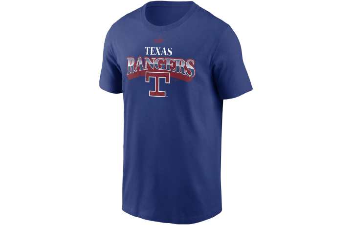 Nike Nike T Shirts Men's Royal Blue Crew Neck Moderate