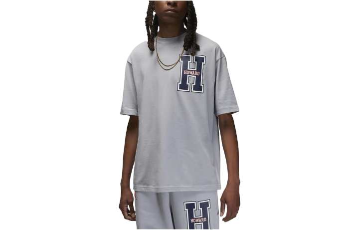 Nike Nike T Shirts Men's Gray Crew Neck Thin Straight Fit
