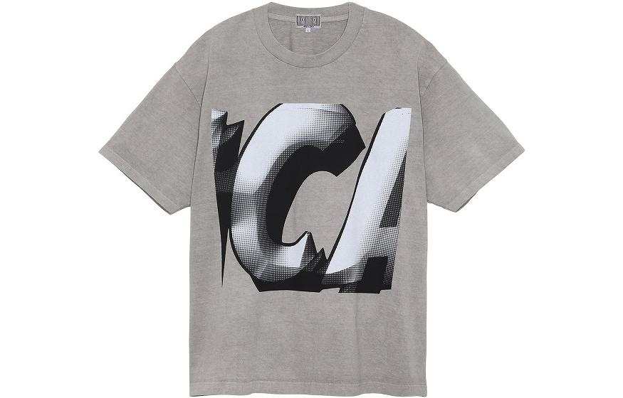 Cav Empt T Shirts Men's Gray Crew Neck Moderate Straight Fit
