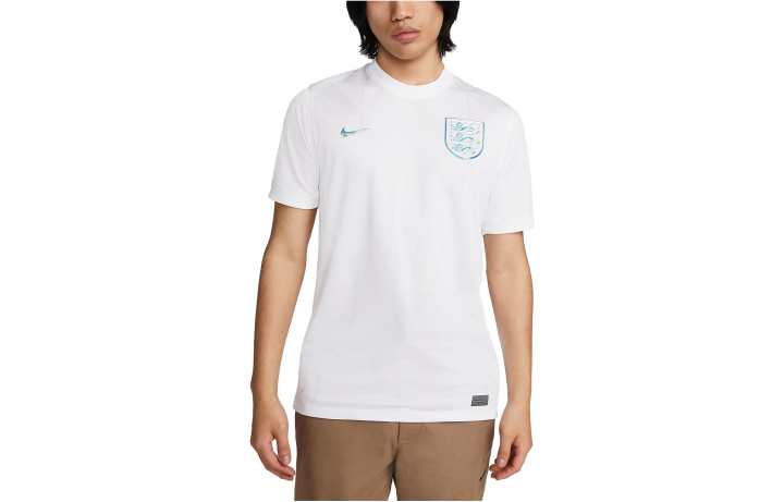 Nike Nike T Shirts Men's White Crew Neck Moderate Straight Fit