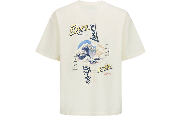 EVISU T Shirts Men's Crew Neck Moderate Straight Fit