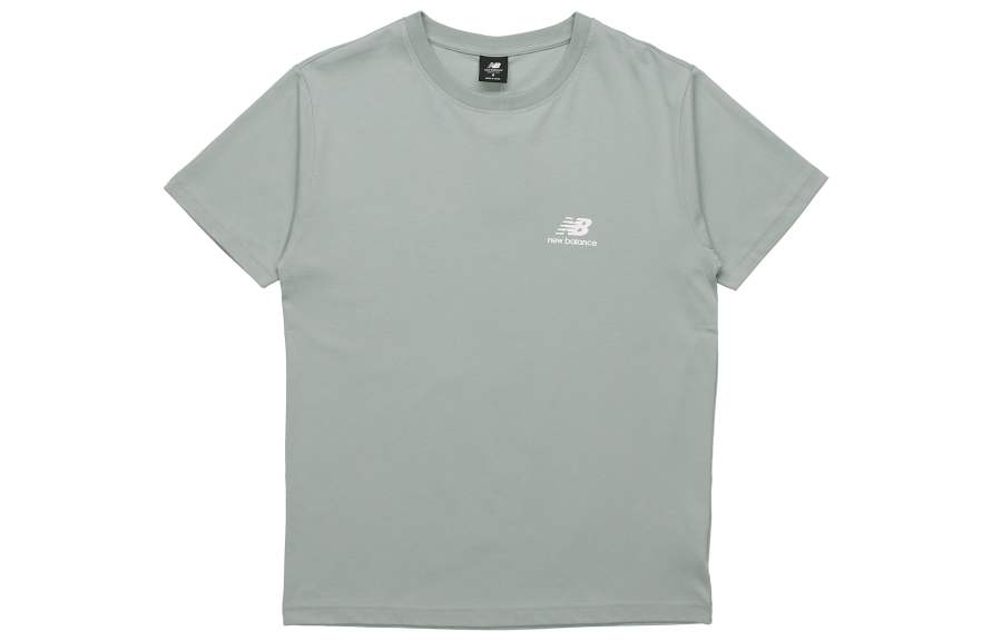New Balance New Balance T Shirts Unisex Green Crew Neck Moderate Straight Fit