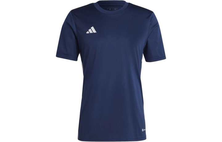 Adidas Adidas T Shirts Men's Dark Blue Crew Neck Moderate Straight Fit