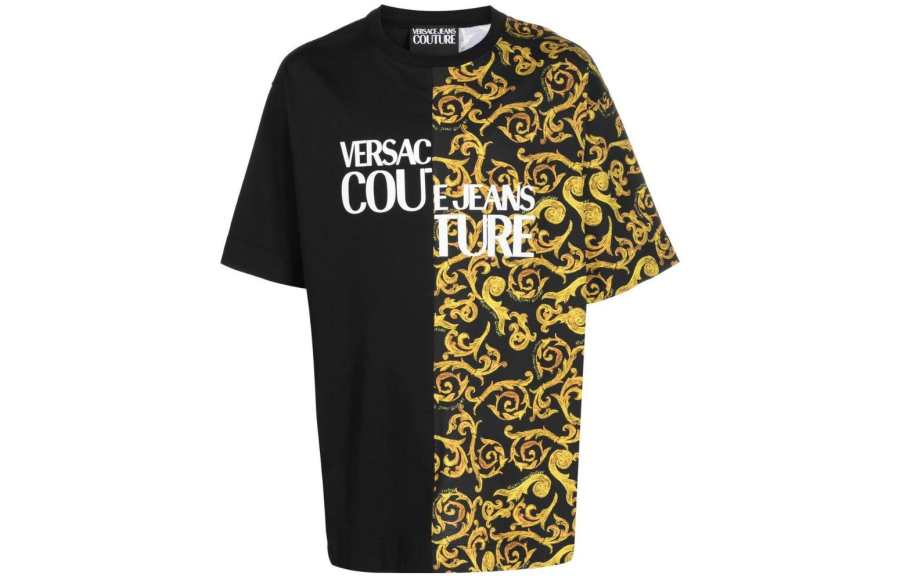 VERSACE JEANS COUTURE 【Previous Season】 Barocco-print T-shirts