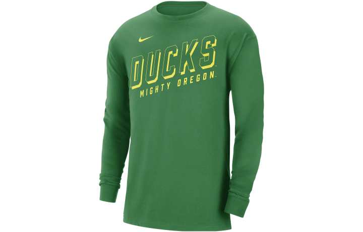 Nike Nike T Shirts Men's Green Crew Neck Moderate Straight Fit