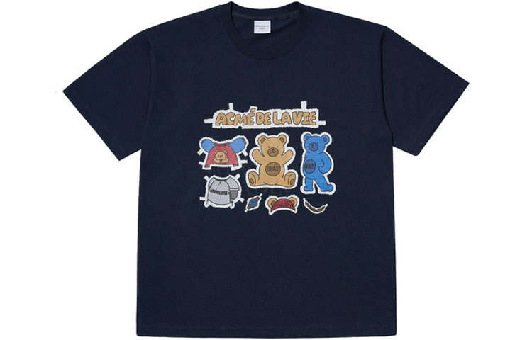 Acme De La Vie Acme De La Vie/ADLV T Shirt Unisex Marine Blue