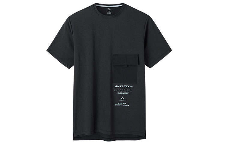 ANTA Variety Training Collection T Shirts Men's Crew Neck Moderate Straight Fit
