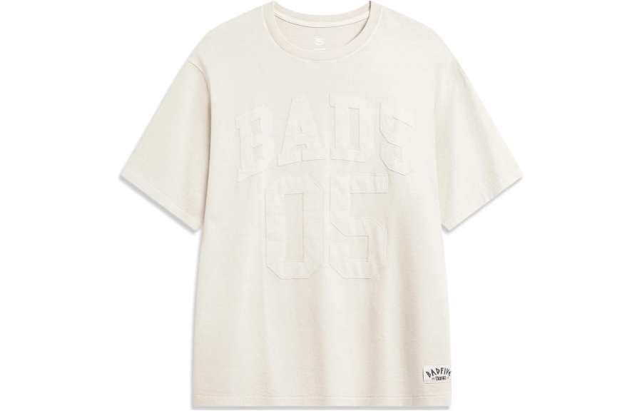 Li-Ning Li Ning Badfive T Shirt Unisex Moonlight Gray