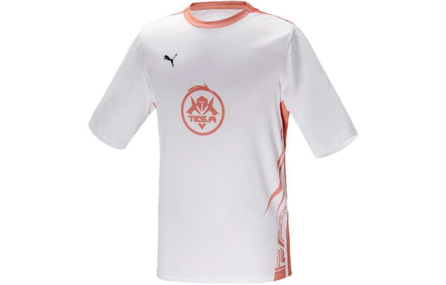 PUMA Honor Of Kings T Shirt Men's White Orange