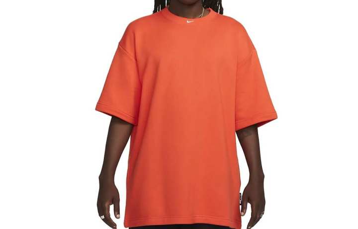 Nike Nike T Shirts Men's Orange Crew Neck Moderate Other