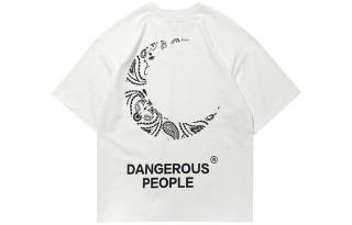 DANGEROUSPEOPLE Drop Shoulder Sleeve T-Shirt Unisex