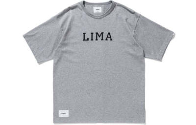 WTAPS T Shirts Men's Crew Neck Moderate Straight Fit