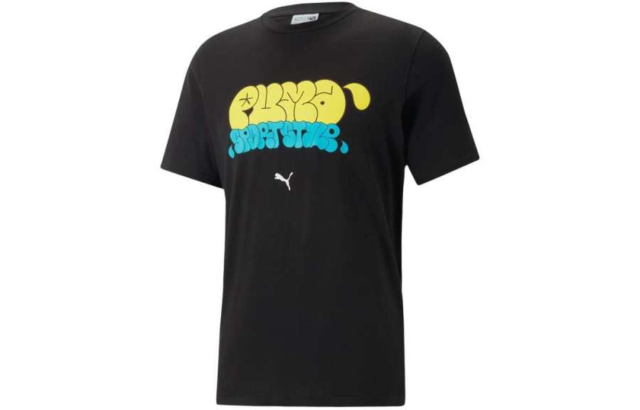 PUMA Set in Sleeve T Shirt Men's Black