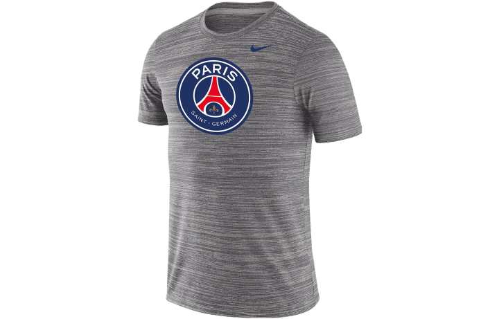 Nike Nike T Shirts Men's Gray Crew Neck Moderate Straight Fit