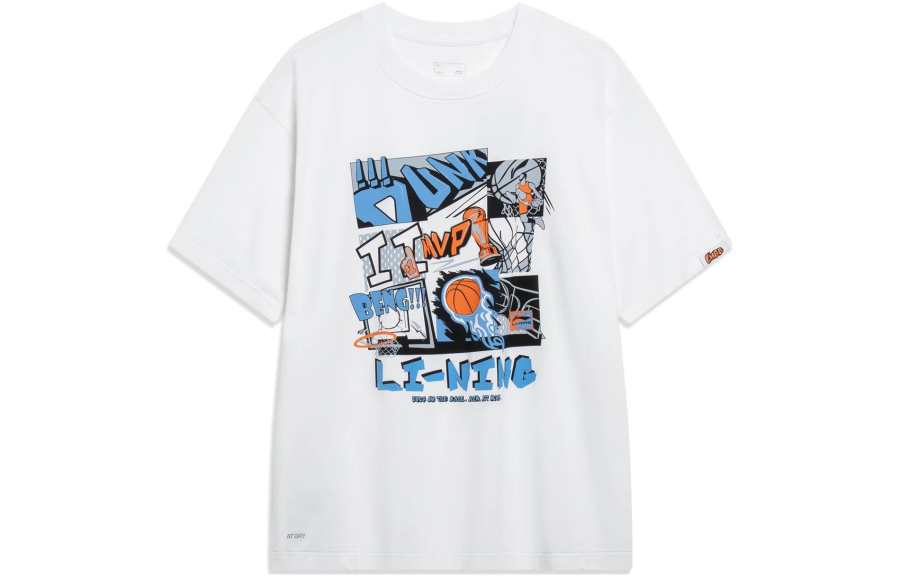 Li-Ning Li Ning Sports Fashion Collection T Shirt Men's White
