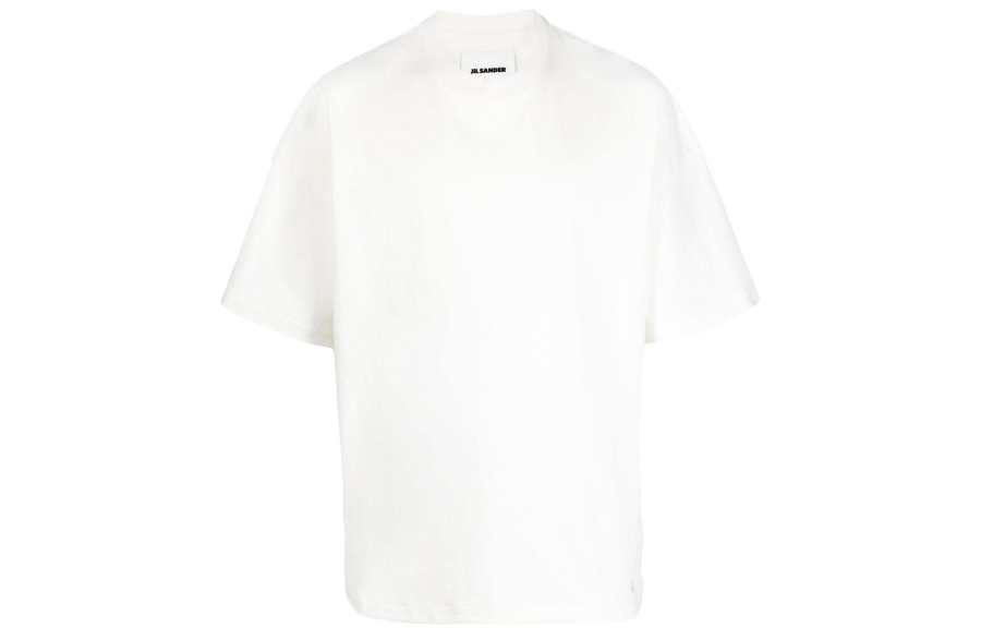 JIL SANDER JIL SANDER T Shirts Men's White Crew Neck Moderate