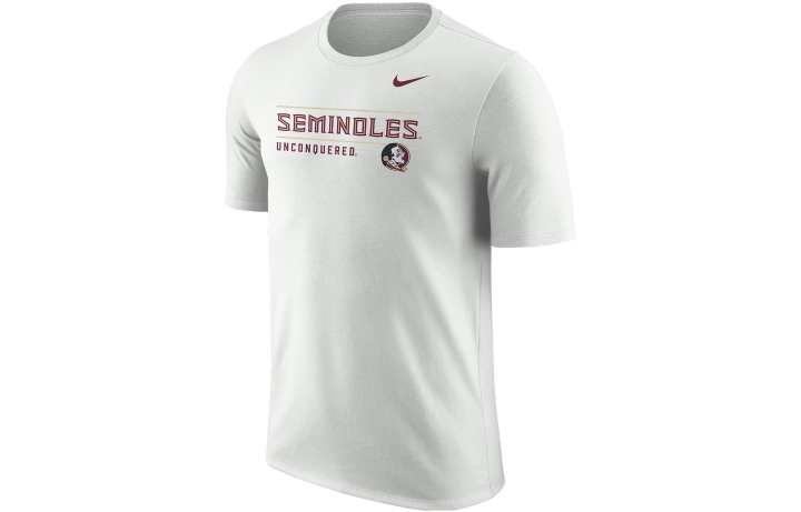Nike Nike T Shirts Men's White Crew Neck Moderate Straight Fit