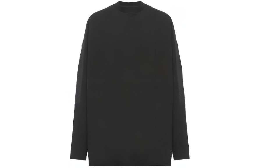 PRADA PRADA T Shirts Men's Black Crew Neck Moderate Straight Fit