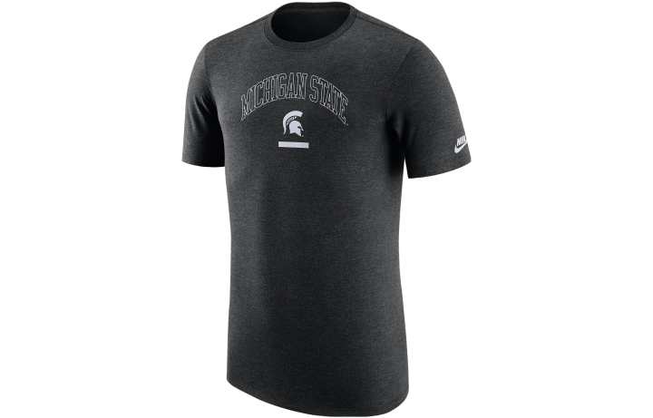 Nike Nike T Shirts Men's Black Crew Neck Moderate Straight Fit