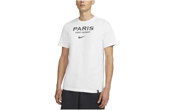 Nike Nike T Shirts Men's White Crew Neck Moderate Straight Fit