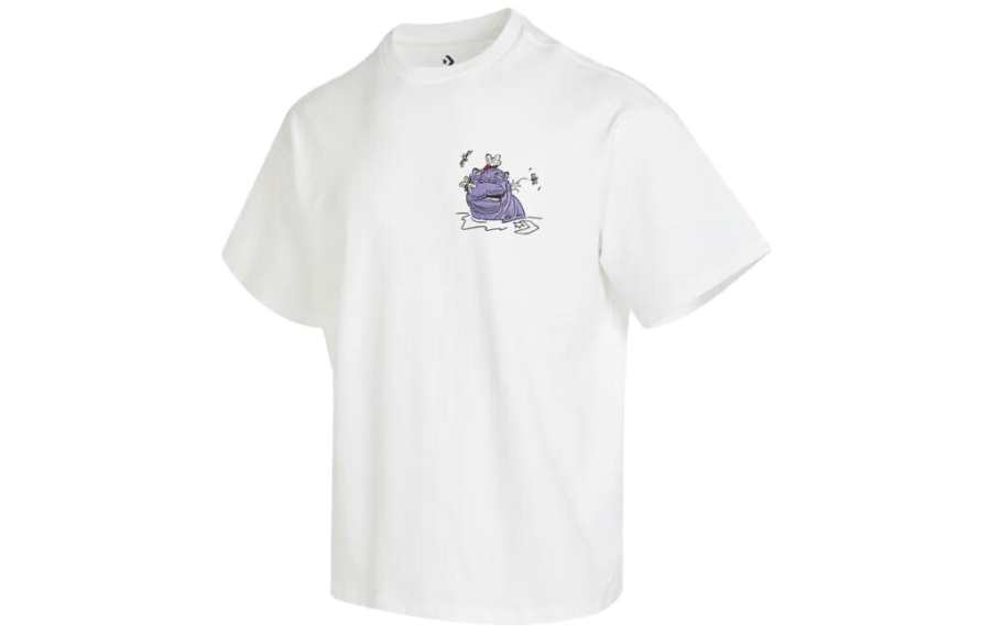 Converse Converse Swamp Pals T Shirt Men's True White