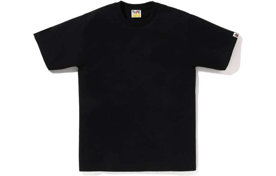 A BATHING APE T Shirts Men's Crew Neck Moderate Straight Fit
