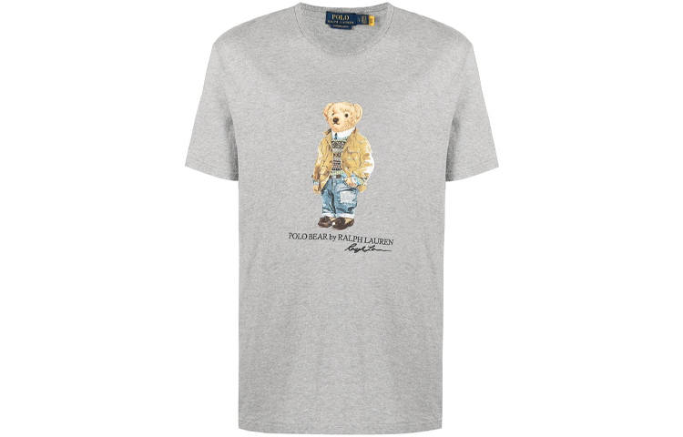 Polo Ralph Lauren Big Pony T Shirt Men's Gray
