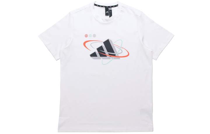 Adidas Adidas Set-in Sleeve T-Shirt Men's White