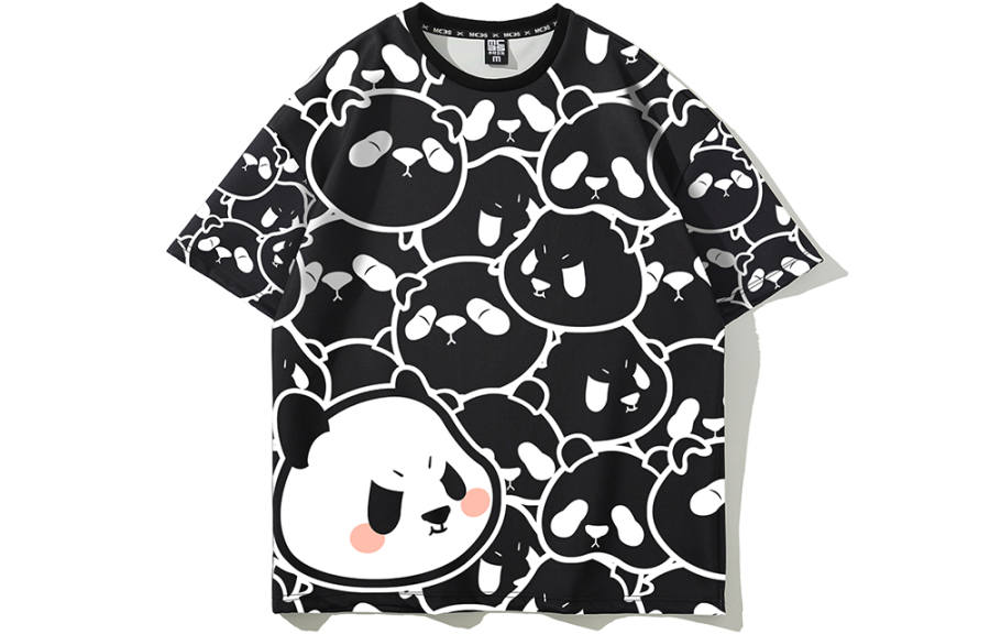 SANSYAS Loose Fit Straight Fit T Shirt Unisex