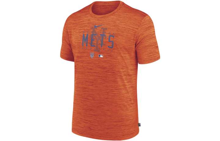 Nike Nike T Shirts Men's Orange Crew Neck Moderate Straight Fit