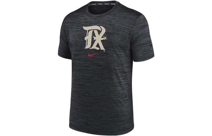 Nike Nike T Shirts Men's Gray Crew Neck Moderate Straight Fit